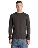 Timberland Ανδρικό T-shirt Μακρυμάνικο Dunstan River Slim TBC0YHBTCN1 Μαύρο