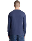 Timberland Ανδρικό T-shirt Μακρυμάνικο Dunstan River Slim TBC0YHBTAIH Μπλε
