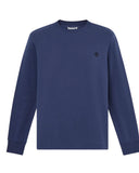 Timberland Ανδρικό T-shirt Μακρυμάνικο Dunstan River Slim TBC0YHBTAIH Μπλε