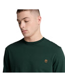 Timberland Ανδρικό T-shirt Μακρυμάνικο Dunstan River Slim TBC0YHBTEA1 Πράσινο