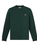 Timberland Ανδρικό T-shirt Μακρυμάνικο Dunstan River Slim TBC0YHBTEA1 Πράσινο