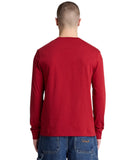 Timberland Ανδρικό T-shirt Μακρυμάνικο Dunstan River Slim TBC0YHBTAI7 Κόκκινο