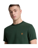 Timberland Ανδρικό T-Shirt Dunstan River Slim TBC0YHBU398 Πράσινο