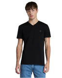 Timberland Ανδρική Μπλούζα Dunstan River V-Neck T-Shirt TB0A2BPTX65 Μαύρο