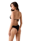 Guess Γυναικείο Μαγιό Rhinestones Triangle Bikini Top E6GJ34MC040-JBLK Μαύρο