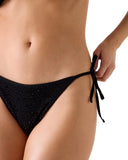 Guess Γυναικείο Μαγιό Rhinestones Bikini Bottoms  E6GO21MC040-JBLK Μαύρο