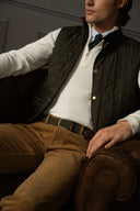 La Boucle Ανδρική Ζώνη Πλεκτή Edinburgh B10-100275 Green