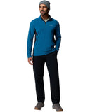 Columbia Ανδρική Μπλούζα Klamath Range™ II Half Zip Fleece EM6503-443 Μπλε