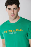 U.S. Polo Assn. Ανδρικό T-shirt Mick 6736049351-140 Πράσινο