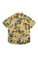 QUIKSILVER Ανδρικό Κοντομάνικο Πουκάμισο Floral EQYWT04476-GPH6  Χακί