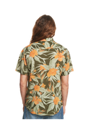 QUIKSILVER Ανδρικό Κοντομάνικο Πουκάμισο Floral EQYWT04476-GPH6  Χακί