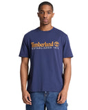 Timberland Ανδρικό T-Shirt Established 1973 TBC0YHBRAIH Μπλε