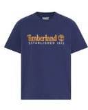 Timberland Ανδρικό T-Shirt Established 1973 TBC0YHBRAIH Μπλε