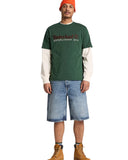 Timberland Ανδρικό T-Shirt Established 1973 TBC0YHBR398 Πράσινο