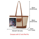 Γυναικεία Τσάντα Shopper 'Ωμου Foxer 9151041F μπέζ/καφέ