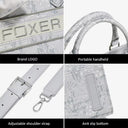 Γυναικεία Τσάντα Χειρός Foxer 9165028F ασημί
