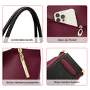 Δερμάτινη Γυναικεία Τσάντα Shopper 'Ωμου Foxer 938032F red