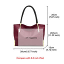 Δερμάτινη Γυναικεία Τσάντα Shopper 'Ωμου Foxer 938032F red