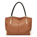 Δερμάτινη Γυναικεία Τσάντα Shopper 'Ωμου Foxer 938032F καφέ