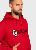 Guess Jeans Ανδρικό Φούτερ Με Κουκούλα M4YQ24K9V31-G585 Κόκκινο