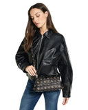 Guess Γυναικεία Τσάντα Emelie Logo Flap Crossbody HWGP9928190-Espresso Logo