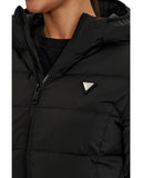 Guess Γυναικείο Μπουφάν New Aleta Long Puffer Jacket  V4YL05WF3X0-JBLK Μαύρο