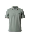 Fred Perry Ανδρικό Polo Twin Tipped M3600-45D Πράσινο