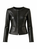 Guess Γυναικείο Μπουφάν New Leontine W6YL32W3173-JBLK Μαύρο