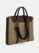 Guess Χαρτοφύλακας -Τσάντα για laptop Vezzola Smart HMEVZLP3138-BBO Μπεζ
