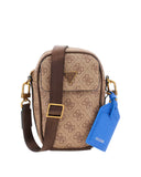 Guess Τσάντα Ώμου Milano 4G Logo Crossbody  HMMILOP5425-BBO Μπεζ
