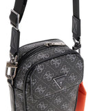 Guess Τσάντα Ώμου Milano 4G Logo Crossbody  HMMILOP5425-DAB Μαύρο