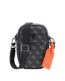 Guess Τσάντα Ώμου Milano 4G Logo Crossbody  HMMILOP5425-DAB Μαύρο