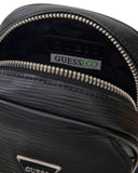 Guess Τσάντα Ώμου Milano Logo Crossbody HMMIPWP6225-BLA Μαύρο