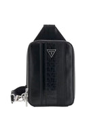 Guess Τσάντα Χιαστί Torino Crossover HMTOESP6427-BLA Μαύρο