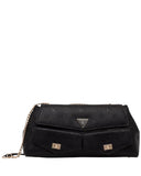 Guess Γυναικεία Τσάντα Ώμου Blake HWPD2222210-BLO Μαύρο