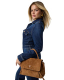 Guess Γυναικεία Τσάντα Devon HWSG9745200- Cognac
