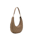 Guess Γυναικεία Τσάντα  Lindsey Hobo HWSG9749010-Latte Logo