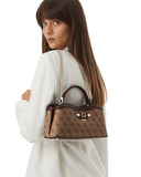 Guess Γυναικεία Τσάντα  Lindsey Small HWSG9749050-Latte Logo
