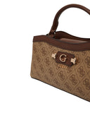 Guess Γυναικεία Τσάντα  Lindsey Small HWSG9749050-Latte Logo