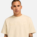 Timberland Ανδρική Μπλούζα T-Shirt Hampton TB0A6VPEV04 Μπεζ
