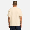 Timberland Ανδρική Μπλούζα T-Shirt Hampton TB0A6VPEV04 Μπεζ