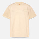 Timberland Ανδρική Μπλούζα T-Shirt Hampton TB0A6VPEV04 Μπεζ