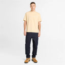 Timberland Ανδρικό T-Shirt Hampthon TB0A6VPE260 Μπεζ