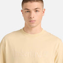 Timberland Ανδρικό T-Shirt Hampthon TB0A6VPE260 Μπεζ