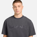Timberland Ανδρικό T-Shirt Hampthon TB0A6VPEW08 Γκρι