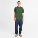 Timberland Ανδρικό T-Shirt Hampthon TB0A6VPEA6X Πράσινο