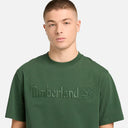 Timberland Ανδρικό T-Shirt Hampthon TB0A6VPEA6X Πράσινο