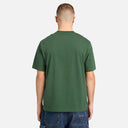 Timberland Ανδρικό T-Shirt Hampthon TB0A6VPEA6X Πράσινο