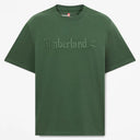 Timberland Ανδρικό T-Shirt Hampthon TB0A6VPEA6X Πράσινο