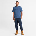 Timberland Ανδρική Μπλούζα T-Shirt Hampton TB0A6VPE288 Μπλε
